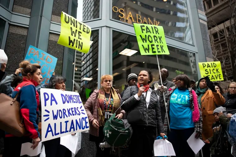 Advocates fought for seven years for paid sick leave in Philadelphia, but many don't know about it. In February, workers rallied in Center City for stronger education and enforcement around the city's labor laws.
