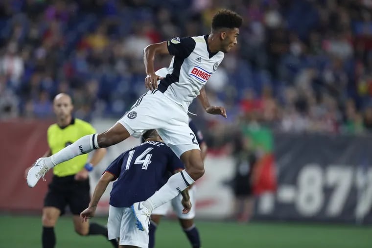 Auston Trusty and the Philadelphia Union face the New England Revolution for the second time in three weeks on Saturday, this time at Talen Energy Stadium.