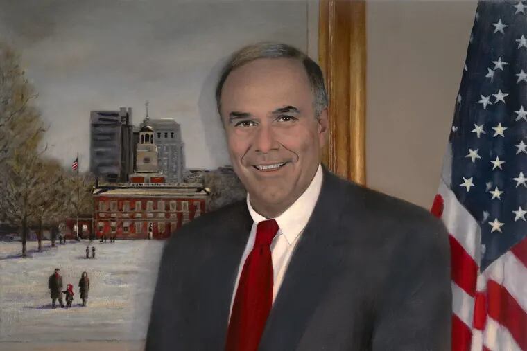 The new portrait of Pennsylvania Governor Ed Rendell will be unveiled on Friday, May 17, 2019.