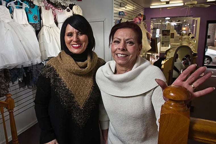 RoseRita DePiano (left) and Mary Fioravant opened A Star is Born on Passyunk Avenue to cater to the city's pint-size fashion plates. ALEJANDRO A. ALVAREZ / STAFF PHOTOGRAPHER