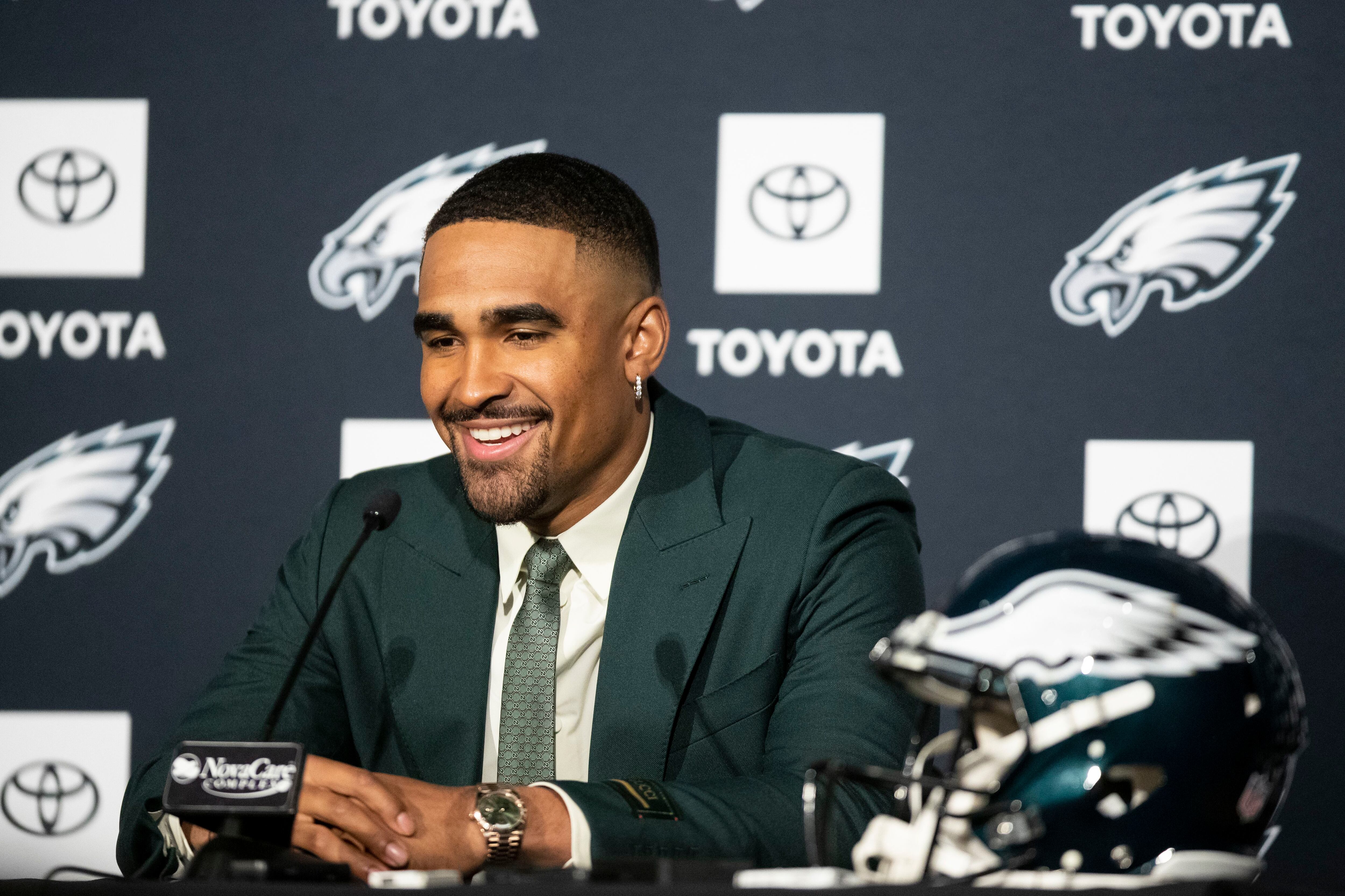 Eagles' Jalen Hurts on his $255 million extension: 'Money is nice,  championships are better'