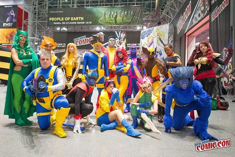 X-Men cosplay at the 2016 New York Comic Con. Organizers will be starting a show in Philly in 2018.
