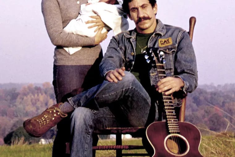 Jim and Ingrid Croce with infant Adrian James, known as A.J., born in 1971. Jim Croce died in a plane crash in 1973; Ingrid has writ- ten &quot;I Got a Name: The Jim Croce Story&quot; with husband Jimmy Rock. &quot;He had such charisma,&quot; Ingrid says.