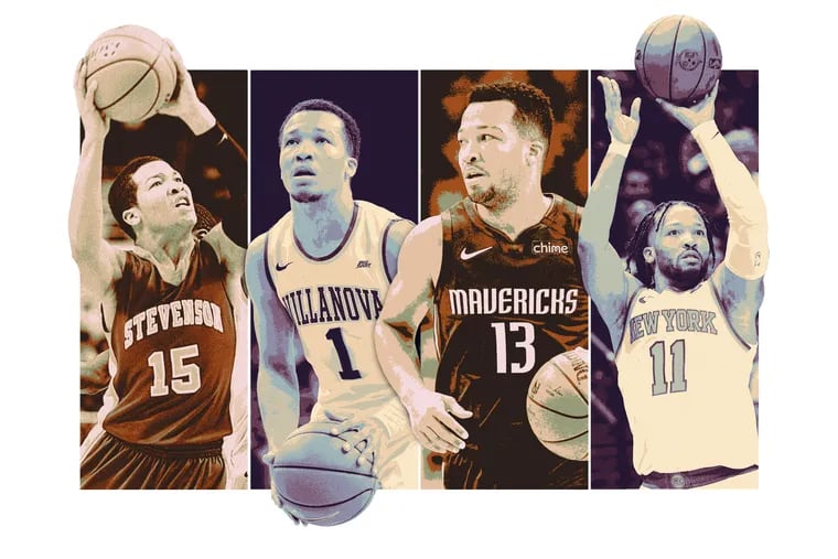 Jalen Brunson is a crafty-yet-undersized point guard who spent much of his childhood living in Cherry Hill before becoming a star at Villanova and in the NBA for the Knicks this season.