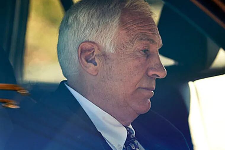 Jerry Sandusky left Penn State's staff in 1999.  (Andy Colwell/The Patriot-News/AP)