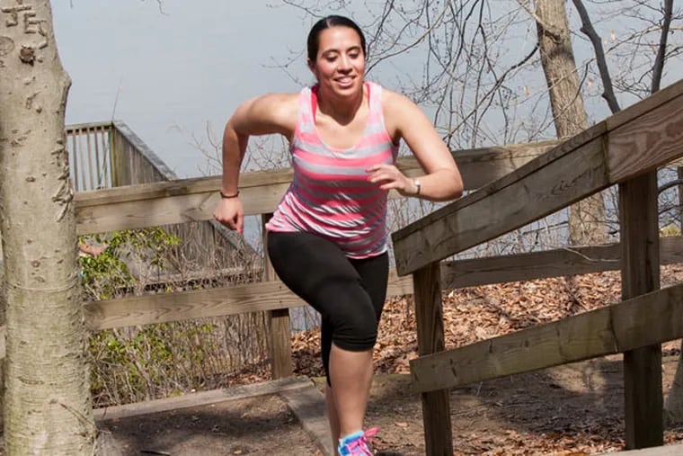 Training for a half marathon is hard work. We follow Jennifer Fontanez as she follows a 12-week training schedule. (Danielle Pellegrino Stauts / For Philly.com)