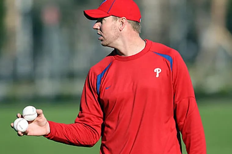 Roy Halladay has already been appointed as the Phillies' Opening Day starter. (Yong Kim/Staff Photographer)