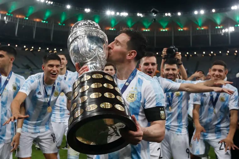 Lionel Messi and Argentina won the last Copa América, in 2021.