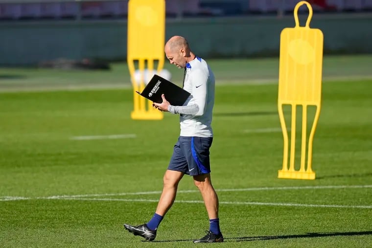 U.S. men's soccer team Gregg Berhalter has plenty to think about as the World Cup nears.