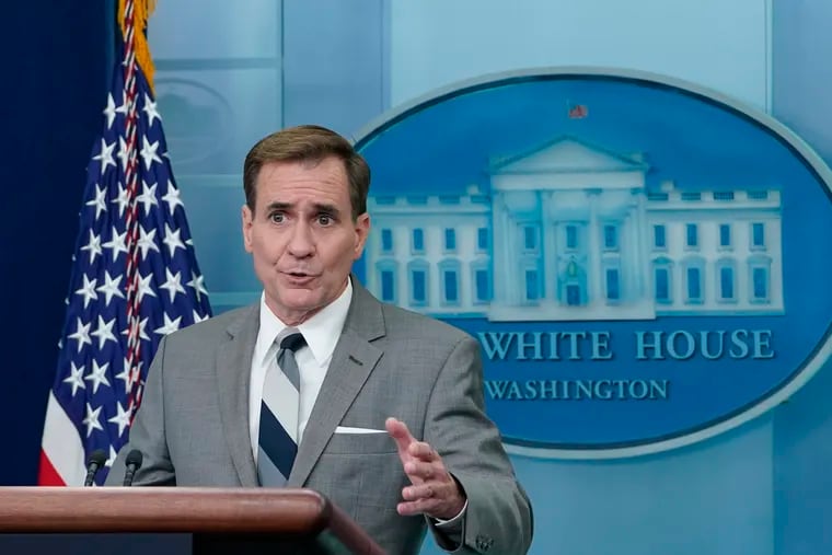 National Security Council spokesman John Kirby said the U.S. believes North Korea is “trying to make it appear as though they’re being sent to countries in the Middle East or North Africa.”