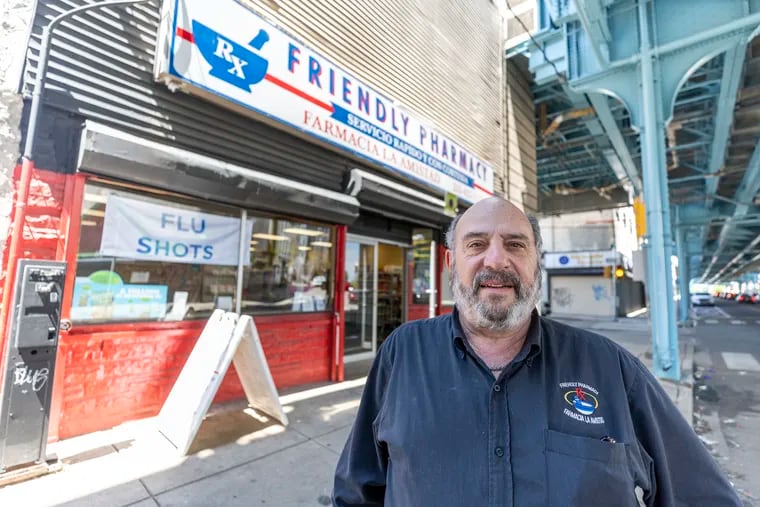 Brad Tabaac, 68, managing pharmacist at Friendly Pharmacy in Kensington, is planning to close the business at the end of May.