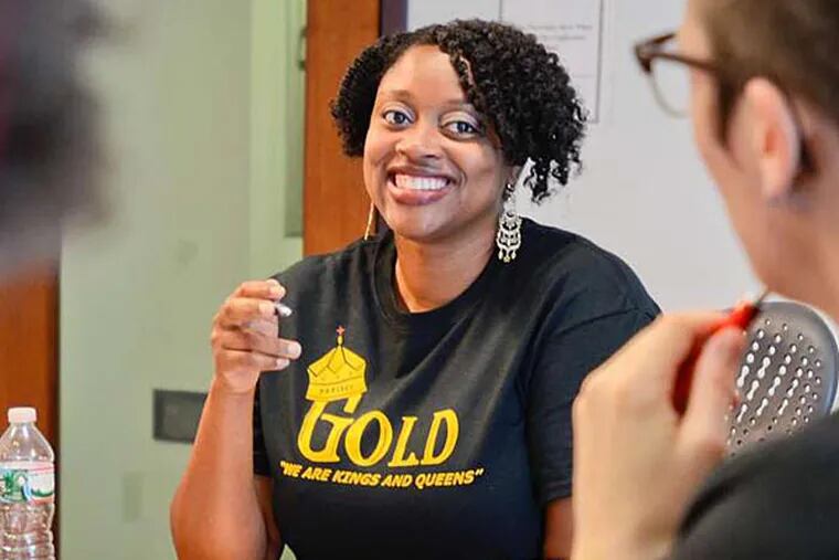 Brawner, an assistant professor at Penn, leads Project Gold, funded by the CDC. Despite a tough childhood, her parents taught her that "there were no limits." (VIVIANA PERNOT / Staff Photographer)