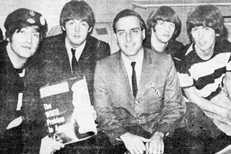 John, Paul, George, Ringo - and Larry Kane.