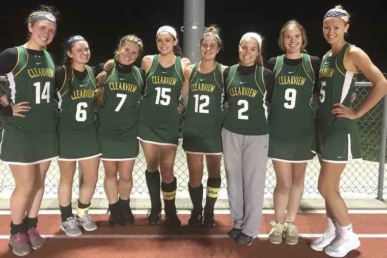 The Clearview field hockey team lost to Moorestown, 5-1, in the state Group 3 semifinals on Wednesday.