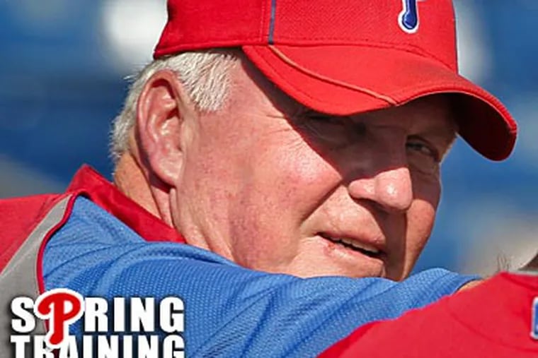 Charlie Manuel's starting rotation is arguably one of the best in baseball. (David M Warren/Staff Photographer)