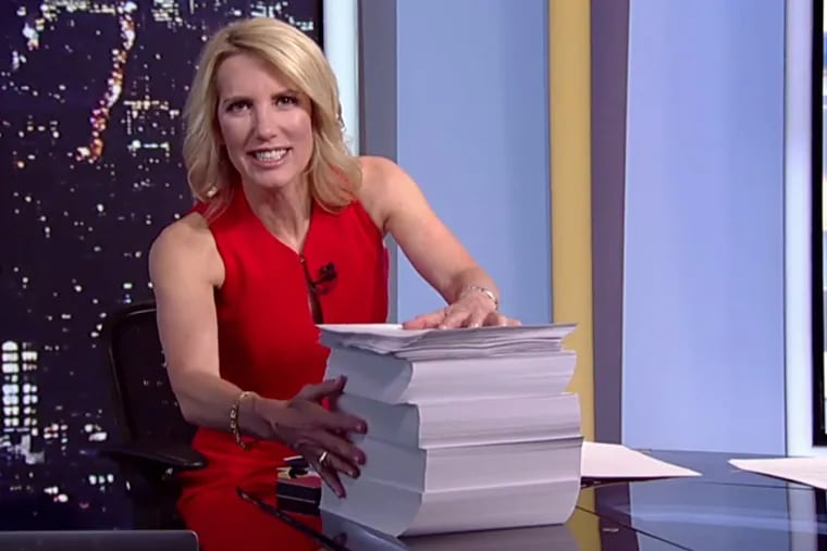 Fox News host Laura Ingraham is on a pre-planned vacation this week amid an advertising boycott over comments she made on Twitter to David Hogg, a survivor of the school shooting in Parkland, Fla.