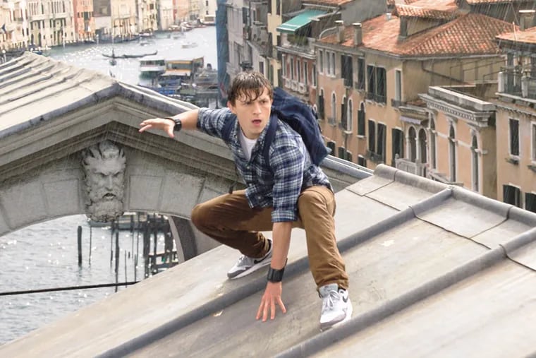 Tom Holland plays Peter Parker, aka Spider-Man, in "Spider-Man: Far From Home."