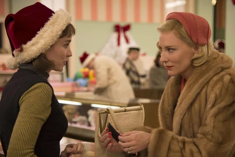 Rooney Mara and Cate Blanchett in Todd Haynes' 'Carol'