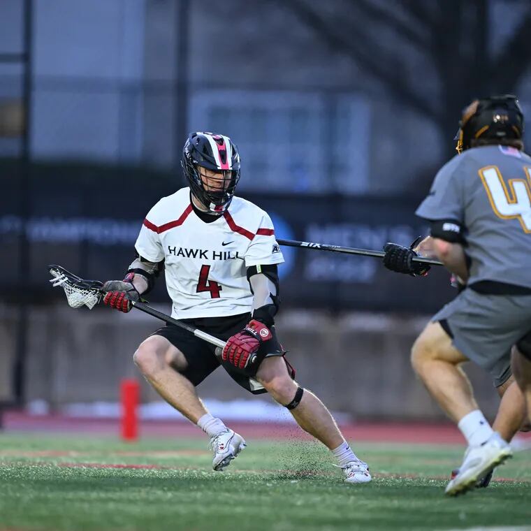 St. Joe's attacker Matt Bohmer, pictured in action against Towson earlier this season, broke the program record for goals on March 30.
