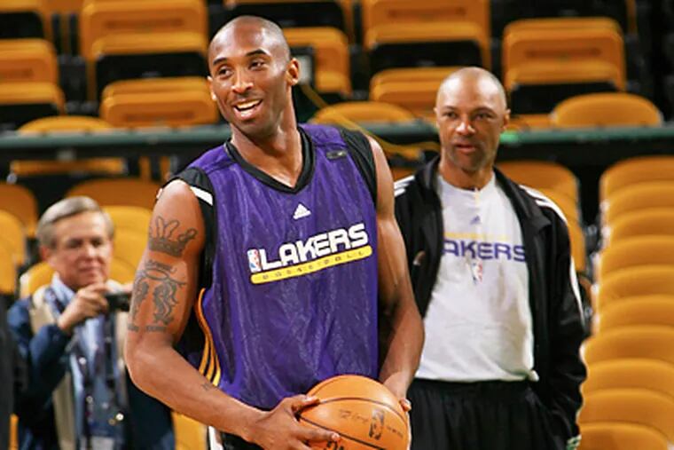 "He was better than anyone we had," said Chicago Bulls assistant coach Ron Adams, then a Sixers assistant, of Kobe Bryant's workouts with Philadelphia in 1996. (Jesse D. Garrabrant/NBAE via Getty Images)
