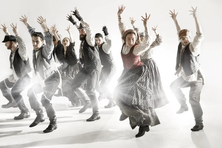 The cast of "Fiddler on the Roof," Oct. 23-28 at the Academy of Music.