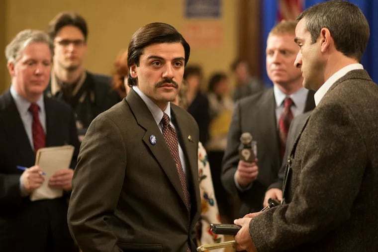 Oscar Isaac plays the mayor of Yonkers, N.Y., who is forced into a reluctant hero role amid the city's housing desegregation scandal in &quot;Show Me a Hero.&quot; (Paul Schiraldi/HBO)