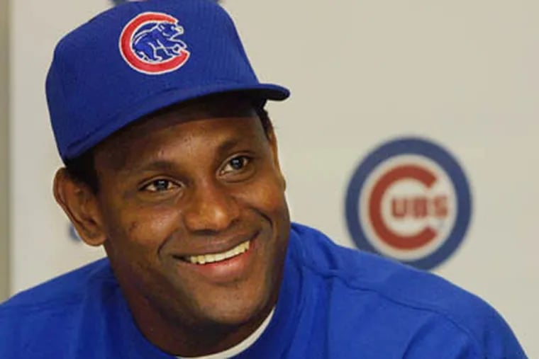 Sammy Sosa once told Congress: "I have not broken the laws of the United States or the laws of the Dominican Republic."   (AP Photo/Roy Dabner)