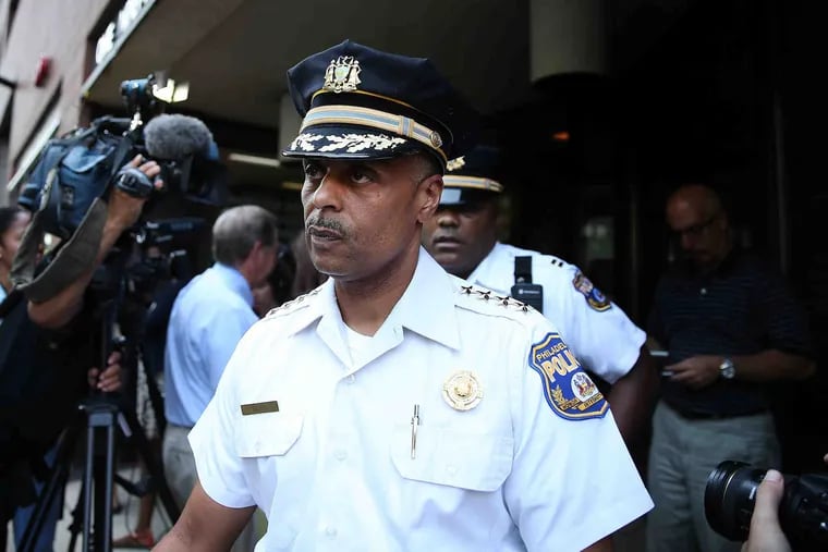 A file photograph of Philadelphia Police Commissioner Richard Ross on Friday, July 21, 2017.