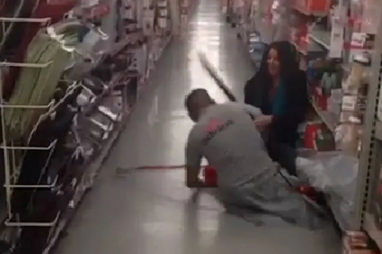 Santonastasso's duo of "zombie prank" videos, in which he paints his face with gruesome wounds, crawls through store aisles and scares the hell out of unsuspecting shoppers, has cemented his cyber celebrity status.