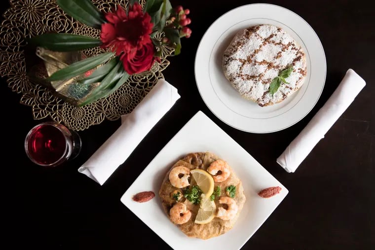 At Ardmore’s Marokko, a three-course menu of Moroccan-inspired dishes like bastilla and tangine await on Christmas Day.