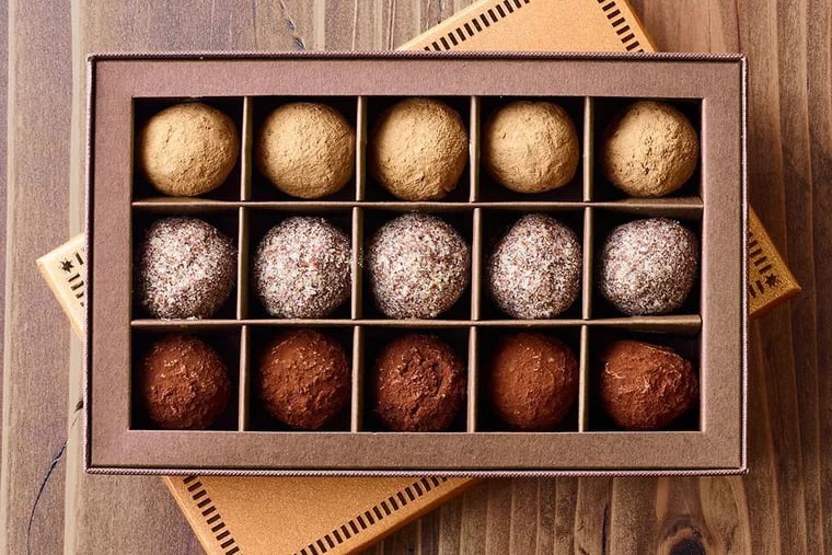 John and Kira's sells decadent chocolates through its online shop and in stores including Di Bruno Bros. and Weavers Way Co-op.