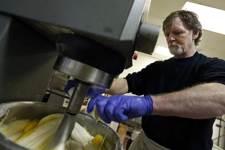 Baker Jack Phillips, at the heart of a civil rights case before the U.S. Supreme Court. Phillips was penalized in 2014 by the Colorado Civil Rights Commission for declining to bake a wedding cake for a same-sex couple.