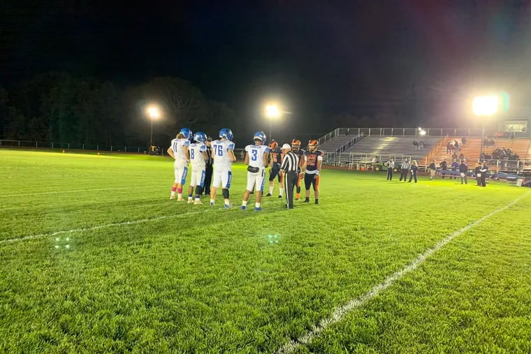 Sterling beat Overbrook on the road, 28-6, in Friday's slate of South Jersey football games. (Photo Credit: Sterling Athletics)
