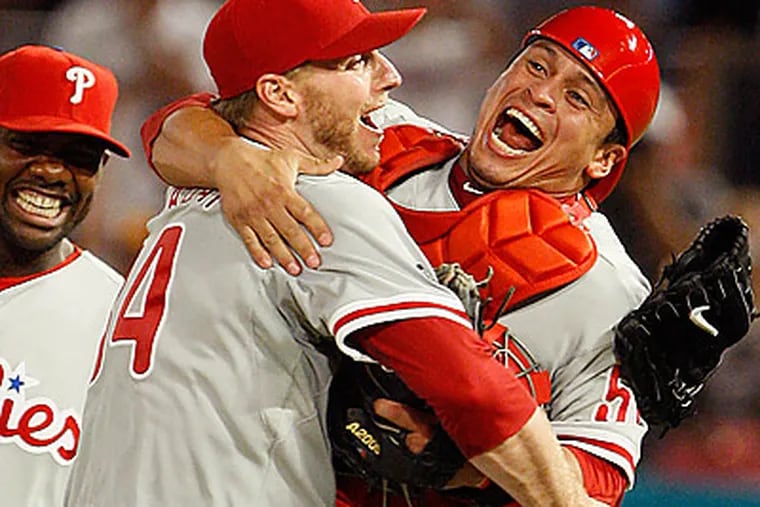 "I think he's the best pitcher in baseball," Jim Bunning said of Roy Halladay. (Wilfredo Lee/AP)