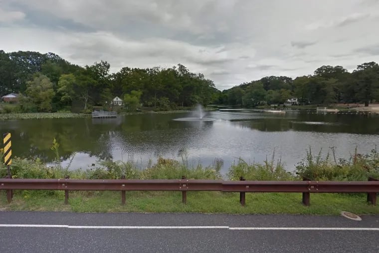 Sylvan Lake in Burlington Township.