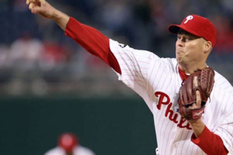 Jon Lieber gives the Phils second strong start after the bullpen disaster.