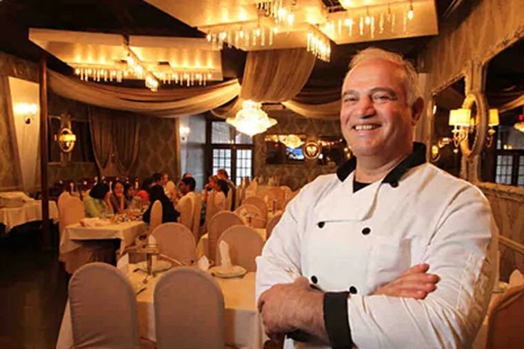 Teimurazi Kikvidze is owner and chef of the Feasterville restaurant. (Michael Bryant / Staff Photographer)