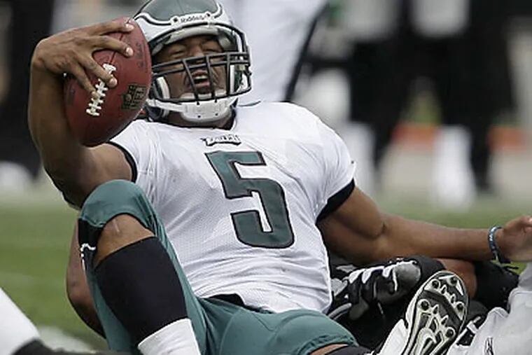 Sources close to Donovan McNabb said his top choice for a trade would be Minnesota. (Eric Mencher / Staff Photographer)