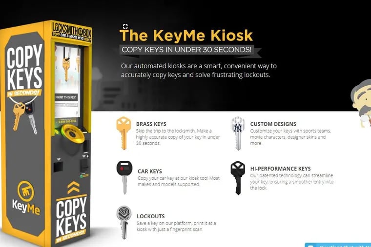 KeyMe offers both self-service key-copying machines and special scanning technology for sharing and remotely duplicating keys.