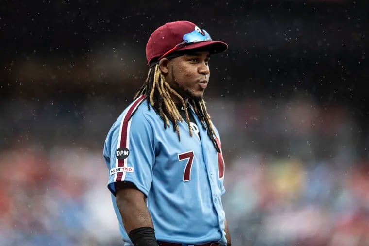 Maikel Franco was sent back to triple-A Lehigh Valley on Monday.