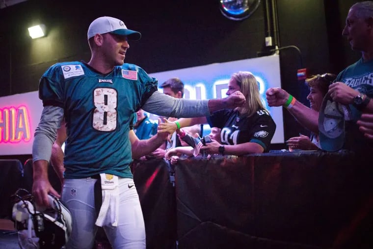 At 37, the Eagles’ Donnie Jones is the second oldest punter in the league.