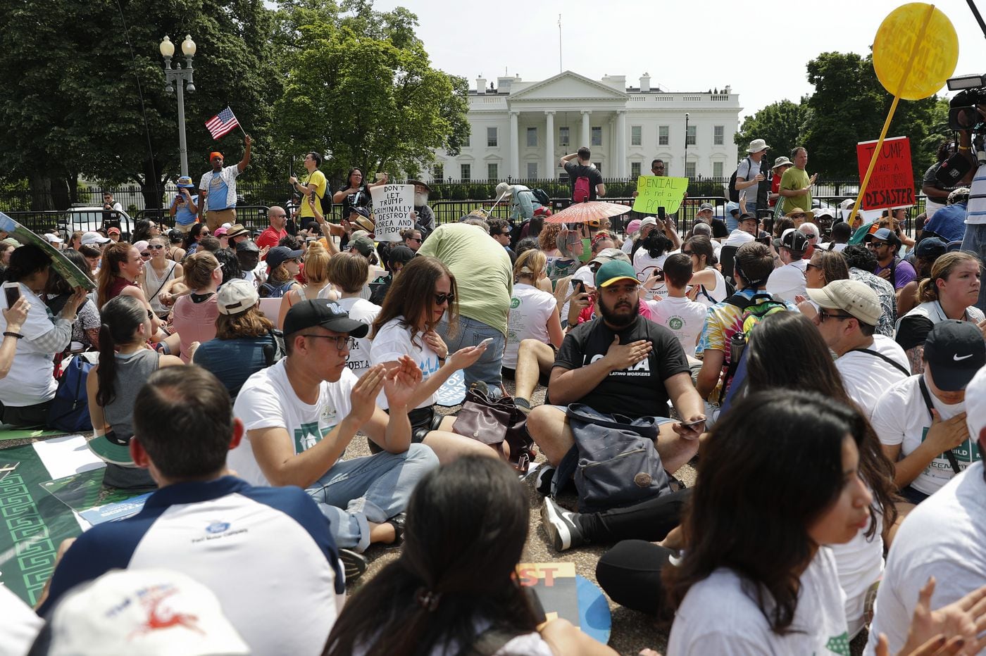 Trump is clamping down on White House protest. Be very afraid of what comes next | Will Bunch