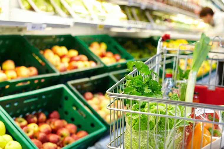 Bacteria can be found on grocery carts, door handles and produce.