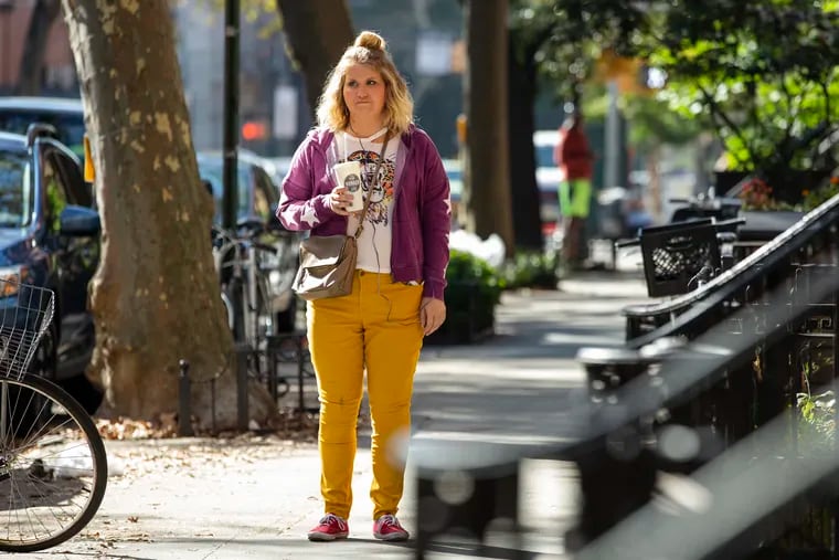 This image released by Amazon Studios shows Jillian Bell, who plays Brittany in the film "Brittany Runs a Marathon," directed by Paul Downs Colaizzo.