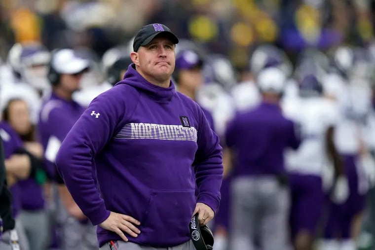 Pat Fitzgerald was fired last month as the head coach of Northwestern University's football team after the campus newspaper reported on hazing rituals among his players.