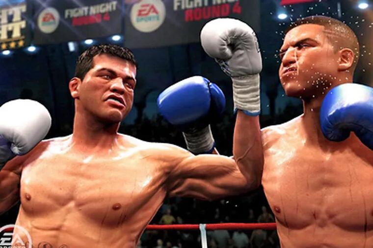 'Fight Night 4' for Xbox 360 and Playstation 3 from Electronic Arts.