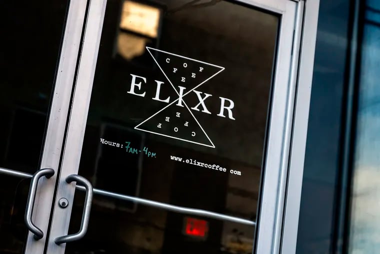 The Elixr Coffee shop at 315 N. 12th Street Thursday, Nov. 30, 2023. Workers had posted to Instagram that they would strike if Elixr's owner did not settle on a contract at the next bargaining session.