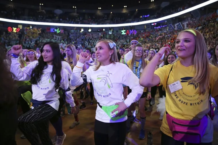 In this file photo, Penn State students and Thon dancers participate in the 2017 event. In 2018, Thon raised over $10 million.