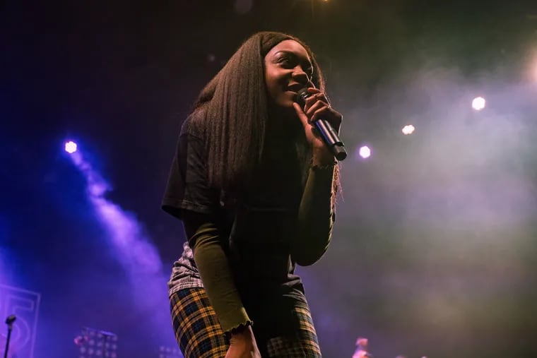 Noname performed in Philadelphia at Union Transfer Saturday night for the Room 25 tour.
