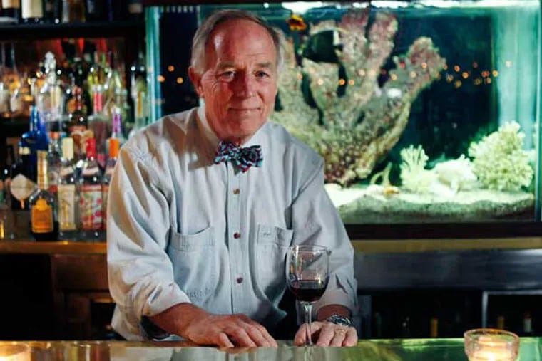 Weaver Lilley, owner of Friday Saturday Sunday, sits upstairs in the Tank Bar, featuring a 135-gallon fish tank. The restaurant was open only on weekends when it started - hence the name - but over the years he added days. Tuesdays were special: Three among the all-women waitstaff were ballerinas.